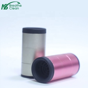 Purificateur d'air personnel avec cartouche filtrante remplaçable et embout buccal en silicone lavable - Product Image 2