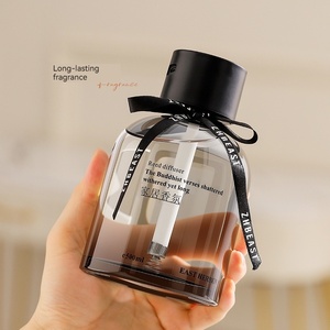 Diffuseur d'huiles essentielles aromatiques pour la maison, en verre raffiné personnalisable, 500 ml, sans alcool, écologique, pour la méditation et le yoga - Product Image 5