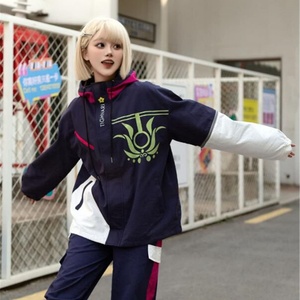 Sudadera con capucha y cremallera para hombre, con estampado 3D bordado, estilo cosplay de Tighnari, de anime, holgada, antiarrugas, para otoño - Product Image 3