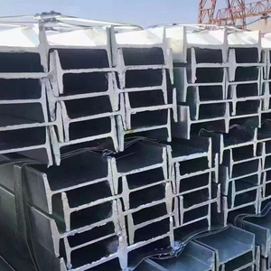 Viga de sección en I de acero al carbono soldado Q235 grado laminado en caliente EN 10025 S275JR estándar para aplicaciones de construcción industrial - Product Image 4