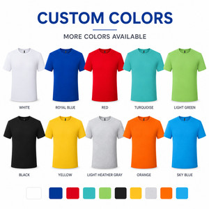 เสื้อยืดคอตตอน 100% ขายส่ง สำหรับผู้ชายและผู้หญิง น้ำหนัก 180 กรัม สกรีนโลโก้ได้ เสื้อยืดคอกลมแขนสั้น สำหรับงานโปรโมชั่นฤดูร้อน - Product Image 4
