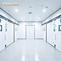 Porte anti-radiation robuste avec revêtement en feuille de plomb, surface antibactérienne, porte de blindage contre les rayons X pour salle d'opération