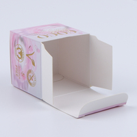 Boîte en papier personnalisée et écologique pour crème visage, avec gaufrage, pour lancement de boutiques de beauté, coffrets cadeaux de fêtes, vente transfrontalière