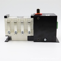 Commutateur de transfert automatique (ATS) de niveau PC 4P 32A 63A 100A, inverseur de source double alimentation pour générateur et système solaire photovoltaïque