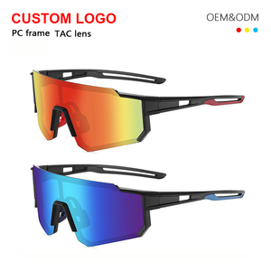 Occhiali da Sole Sportivi Personalizzati per Uomo, Lenti Polarizzate UV400 Antivento per Baseball, Corsa, Ciclismo, Protezione Solare - Product Image 1