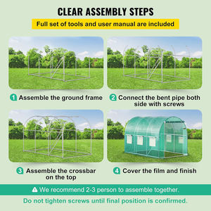 مصنع أصلي بسحاب من البولي إيثيلين للزرع مع حماية من الدفيئة - Product Image 5