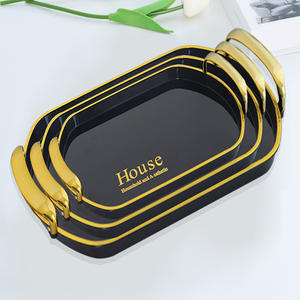 صينية تقديم بتصميم نورديك فاخر Ins من مادة PET القابلة للتحلل الحيوي، طبق لخدمات المطاعم بسعر تنافسي يُباع بالجملة من المصنع - Product Image 5