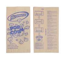 Sacs d'emballage en papier kraft de qualité alimentaire, sacs pratiques pour les produits de boulangerie tels que le pop-corn au micro-ondes et le pain