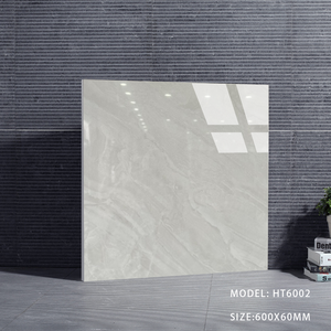 Azulejos esmaltados de porcelana gris 60x60 al mejor precio Piso interior moderno Villa Apartamento resistente al ácido con 3 años de garantía - Product Image 3