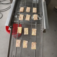 Ligne de production de galettes de viande entièrement automatique de type 240, multifonctionnelle pour galettes de burger, nuggets de poulet, galettes de poisson
