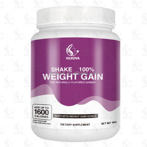 เวย์โปรตีนผงสำหรับการเพิ่มน้ำหนัก1กก. ผลิตภัณฑ์เสริมอาหารสำหรับเล่นกีฬาเพื่อสุขภาพสะโพกสะโพกก้น - Product Image 2