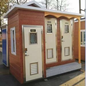 Baño Móvil Portátil, Baño Público, Panel Sándwich, Diseño Moderno para Uso en Exteriores - Product Image 2
