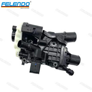 9804160380 pour Citroen <span class=keywords><strong>C4</strong></span> PICASSO <span class=keywords><strong>C4</strong></span> <span class=keywords><strong>SPACETOURER</strong></span> B78 KR Peugeot 3008 T84 PARTENAIRE VU K9 Liquide De Refroidissement Thermostat Logement Felendo - Product Image 4