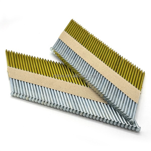 Clous de charpente galvanisés à chaud de qualité supérieure 113 x 2 po à tige annulaire, 30-34 degrés, collés sur <span class=keywords><strong>bande</strong></span> de papier pour toiture et charpente - Product Image 3