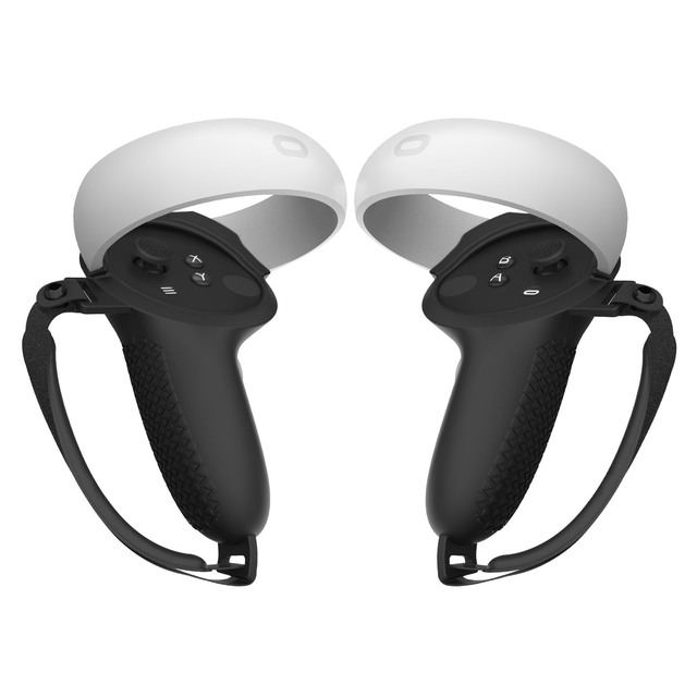 Silicone Protective Cover for Meta Quest 2 Handle Protector for Oculus Quest 2 Controller Rubber Case Skin Soft Shell