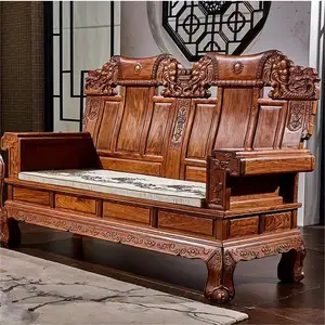 Palisander Möbel Palisander neue chinesische Sofa Kombination Palisander großes und mittelgroßes Wohnzimmer