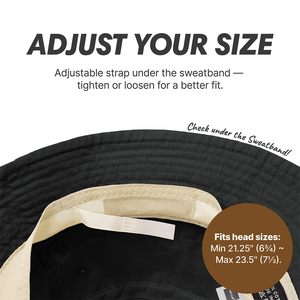 Hot Summer <strong>Bucket</strong> <strong>Hat</strong> - Trendy Cotton Sun <strong>Hat</strong> for Beach, <strong>Golf</strong>, Fishing - Fun Outdoor Vacation Boonie for Men and Women - Product Image 3