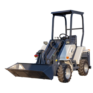 Miniexcavadora Articulada Compacta HT-L28 de 0.6 Toneladas, Equipo de Construcción con Pala Cargadora Frontal para Pequeñas Granjas - Product Image 3