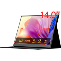 Monitor Portátil Eimio OEM ODM de 60Hz con Alta Frecuencia de Actualización, para un Flujo de Trabajo Rápido de Edición y Diseño, Extensible para Laptop