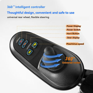 Oferta Especial Silla de Ruedas Eléctrica de Larga Duración con Baterí<span class=keywords><strong>a</strong></span> de Ácido para Pacientes y Personas Mayores con Ruedas Delanteras Grandes para Personas con Discapacidad - Product Image 6