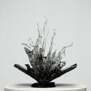 新しいデザインのヨーロッパスタイル屋外大型像透明樹脂像 - Product Image 5