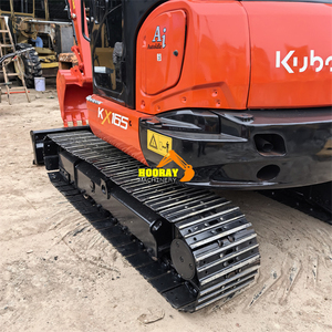 Pista de Goma Negra Original de Japón para Miniexcavadora KX165-5, Peso Operativo de 6T, para Motor V2607-DI, Compacta - Product Image 2