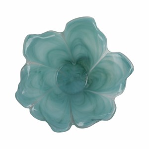 Ciotola Decorativa in Vetro Astratto, Elemento d'Arredo Artistico per Tavolino da Caffè e Decorazione del Soggiorno - Product Image 6