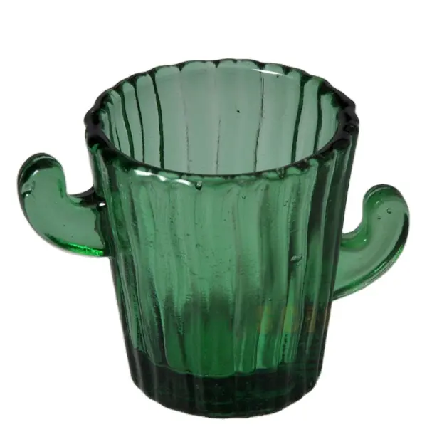 green color cactus shape shot glasses whisky glass cups
