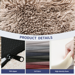 Divano Sezionale in Schiuma 28D Senza Struttura OEMODM Personalizzato con Pouf, Imballato Sottovuoto, Divano in Spugna Compressa <span class=keywords><strong>per</strong></span> Soggiorno e Ufficio - Product Image 2