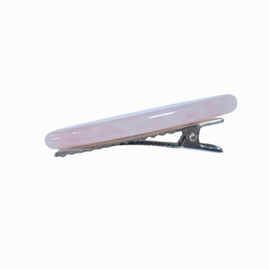 Barrettes en quartz rose pour femmes, pinces à cheveux et épingles décoratives, accessoires pour cheveux - Product Image 6