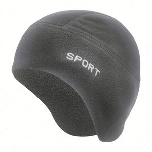 100% Polyester Polar Fleece <b>Beanie</b> <b>Hats</b> Warm Cap With Ear Flaps Outdoor Ski Windproof Earflap <b>Hat</b> for Cycling - Product Image 3