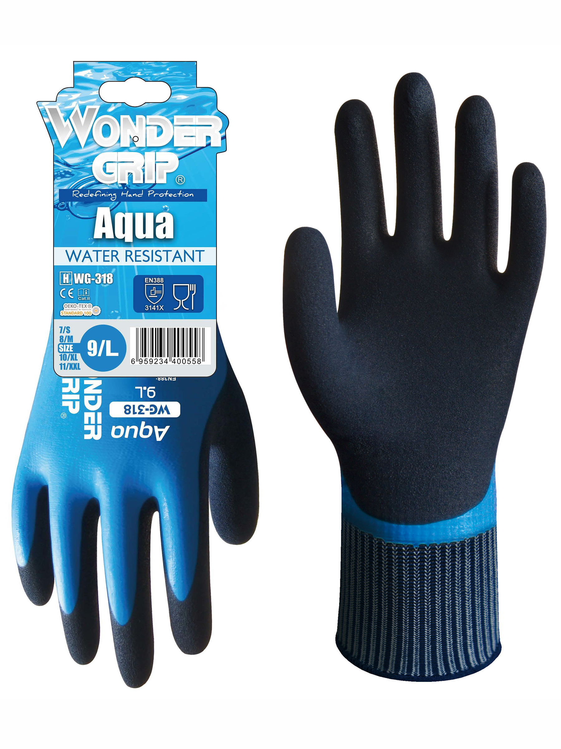 Blue with Black