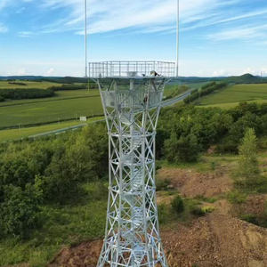 Tháp Radar khí tượng 15m 20m 25msteel cho ăng ten viễn thông và truyền thông - Product Image 6