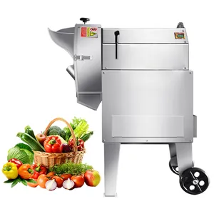 Automatic vegetable shred Single head cut machine slicer produce large power Potato mincer thin cutting shredder