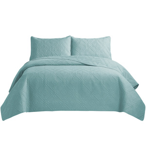 Colcha ultrasónica de lujo transpirable para Hotel <span class=keywords><strong>y</strong></span> hogar, funda de cama suave <span class=keywords><strong>y</strong></span> sencilla - Product Image 5
