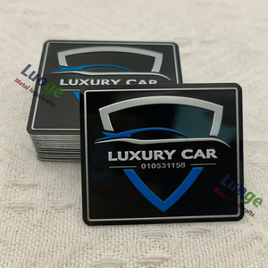 Tùy Chỉnh In Khắc Kim Loại Nhãn Dán Nhãn 3D Xe Biểu Tượng Chất Lượng Cao In Kim Loại Dính Tên Logo Thẻ Tấm - Product Image 3