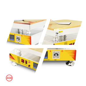 Plaque chauffante en cuivre pour soufflés épais à température contrôlée intelligente, équipement de dessert commercial - Product Image 4