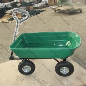 Carrito de basura de plástico de 4 ruedas, carrito de jardín Tc2145 Tc2145 TC2145 - Product Image 2
