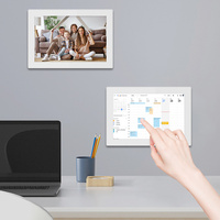 Support mural de bureau électronique en plastique Google calendar 10 13 15.6 21 pouces android écran tactile calendrier numérique intelligent