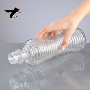 Bouteille en verre cylindrique de 500 ml pour boissons et jus, avec logo personnalisé, bouchon ROPP, joint en aluminium, emballage réutilisable pour boissons - Product Image 5