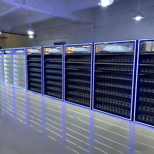 Espositore Modulare APEX per Punto Vendita con Schermo Video, Mobile Inclinato a Nido d'Ape, Arredamento per Tabaccheria - Product Image 5