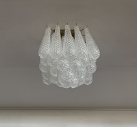 Lampes de plafond en verre de Murano, luminaires rétro pour couloir, salon, salle à manger, hôtel, décoration intérieure