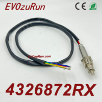Sonde de capteur NOx 4326872RX 4326872 5WK96749B pour Cummins ISX 11.9L 15.0L 24V Remplacement de sortie 2872942 2872942NX