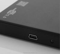 Box Esterno per Disco Rigido SATA USB 2.0 da 2,5 Pollici in Plastica ABS Senza Utensili, Enclosure HDD Gamshare 2511u2