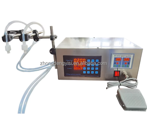 Semi- Manual Control Liquid Filling Machines for Beverages Oils Mineral Water Pedal-Operated Peristaltic <b>Pump</b> for Vials Bottles - Product Image 4