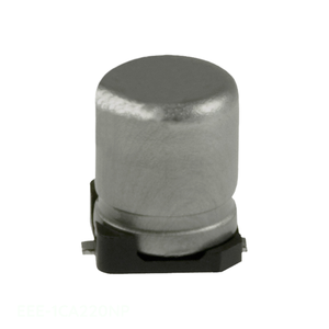 Distribuidor Autorizado EEE-1CA220NP Condensador SMD de Montaje en Superficie 22 uF CAP ALUM 22UF 20% 16V - Product Image 1