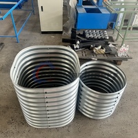 Machine de formage à rouleaux entièrement automatique pour bacs de plantation de jardin, équipement de fabrication de bacs de jardin surélevés en métal à grande vitesse pour l'aménagement paysager