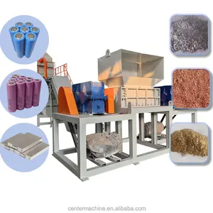 Lithium Battery Crushing And Recycling Equipment Process Flow