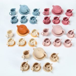 Children's Simulation Afternoon Tea Play House Toy Mini <b>Teacup</b> Teapot Dreamy Style <b>Set</b> Can Drink Water Model 65 - Product Image 1