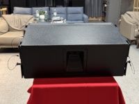 Haut-parleur de scène d'intérieur passif pleine fréquence professionnel de 10 pouces alimenté par courant alternatif Double Line Array avec Crossover à l'intérieur